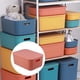 thumbnail image 2 of Caja cosmética apilable de plástico Caja de cosmética de tocador de baño para maquillaje de almacenamiento, 2 of 4