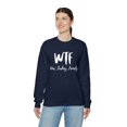 thumbnail image 4 of WTF Wine Turkey Family Sweatshirt, Funny Thanksgiving Sweatshirts for Women, 4 of 4