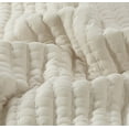 thumbnail image 5 of Nanshing Myrne 7 Piece Modern Solid Color Waffle Quilt Set, Beige, King, 5 of 8
