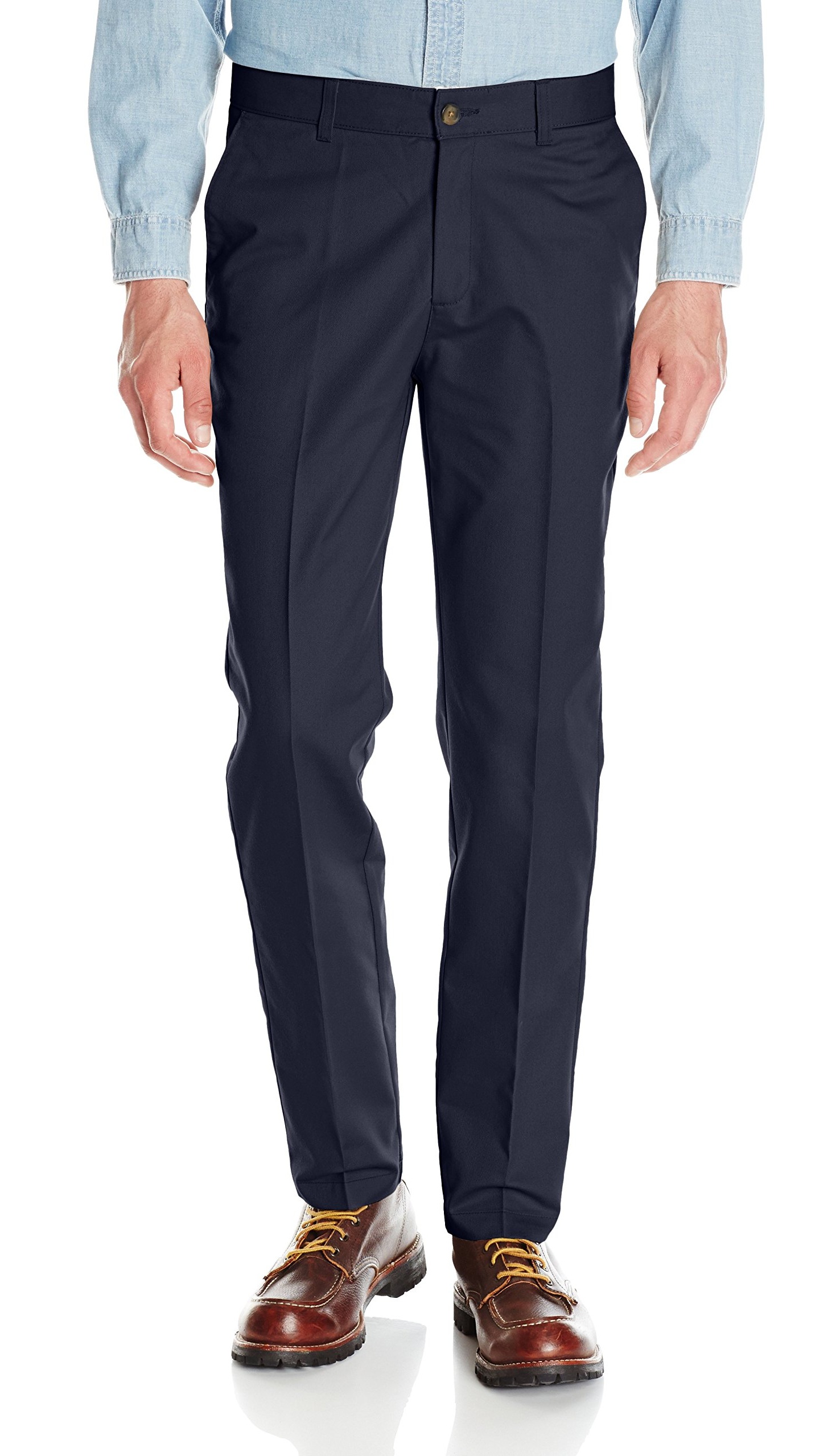 Dickies Khaki Flat Front Pant