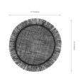 thumbnail image 2 of 2 Pcs Couverts Tapis Rond Napperon Style Tissé Napperon sous-Verre pour Table à Manger, 2 of 9