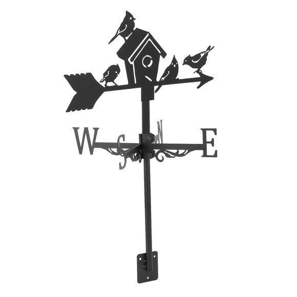 Weather Vane Farm Scene Roof Mount for Backyard Garden Bird Nest