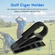 thumbnail image 1 of Titular De Puros De Golf Golf Mini soporte para puros Clips de golf inastillables para accesorios deportivos al aire libre (negro), 1 of 8