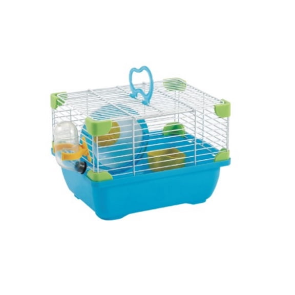 Jaula Plástica Hamster Land Azul Puerta Superior Sunny Sunny SP-3642