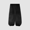 thumbnail image 2 of Odeerbi 3-16 Años Niños Niñas Cargo Pantalones Deportivos Athletic Jogger Pantalones Primavera Verano Color Sólido Casual Pantalones de Trabajo Con Bolsillos, 2 of 6