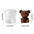 thumbnail image 2 of Molde para Cubitos de Hielo Ganfancp Oso Café Leche 1X, 2 of 2