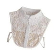 thumbnail image 4 of Cuello falso de encaje, elegante y portátil, para blusas, suéteres, ropa y camisas., 4 of 8