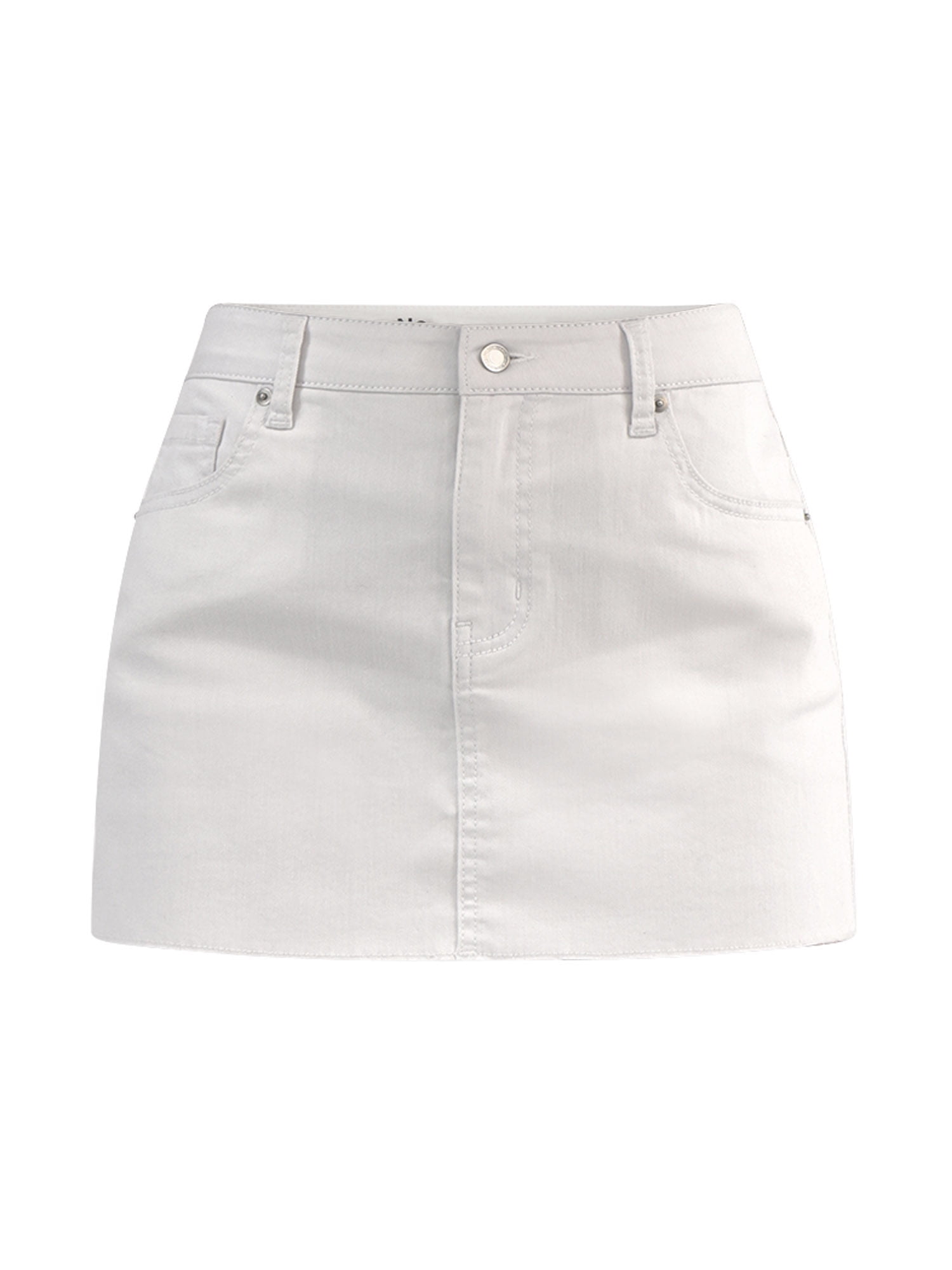 No Boundaries Denim Mini Skirt, Women's