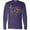 Purple, variant on Inktastic Laissez Les Bon Temps Rouler Mardi Gras Mask Long Sleeve T-Shirt