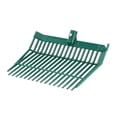 thumbnail image 4 of Repuesto de cabezal de horquilla para estiércol, herramienta de jardinería resistente con púas en ángulo, rastrillo para estiércol de caballo para Verde, 4 of 9