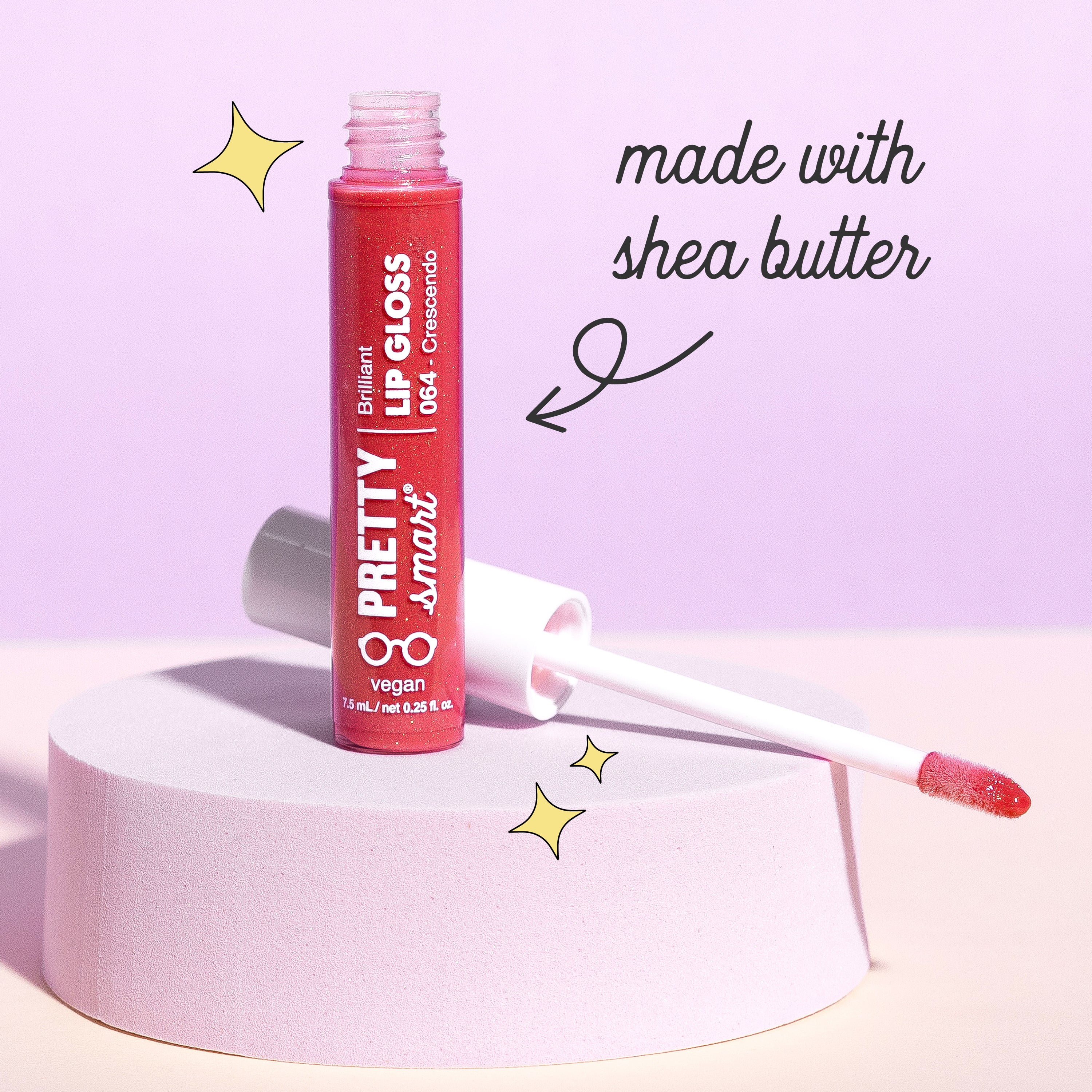 Pretty Smart Brilliant Lip Gloss, Semi-Sweetie, 0.25 fl. oz.