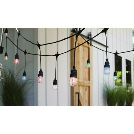 Threshold Color Changing Led, 24ct Color Changing Led Shatterproof Outdoor String Lights With Remote