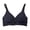 AA01_Black, variant on Wireless Jelly Bra for Women Push Up Deep V Bras for Back Adjustable Spaghetti Strap Bralette White S
