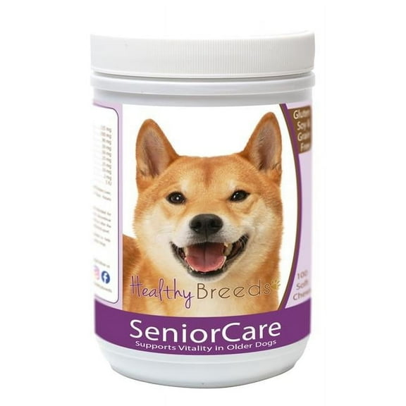Healthy Breeds 840235163596 Shiba Inu Senior Dog Care Soft Chews