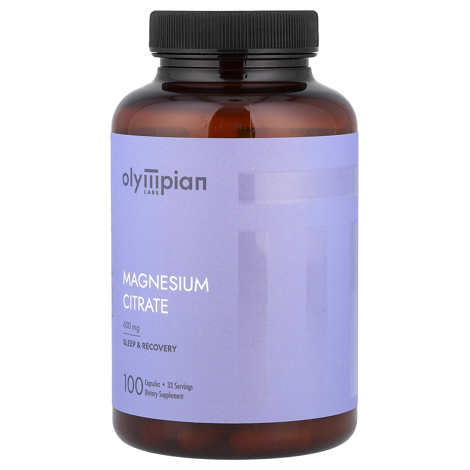 Olympian Labs Magnesium Citrate, 100 Capsules (133 mg per Capsule)
