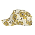 thumbnail image 5 of Balery Baseball Cap Adjustable Size for Running Workouts and Outdoor Activities All Seasons Dad Hat(Cartoon Honey Pot Bee Sunflower), 5 of 8