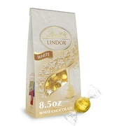 Lindt Lindor White Chocolate Candy Truffles, 8.5 oz. Bag