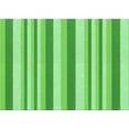thumbnail image 1 of Ahgly Company Machine Washable Indoor Rectangle Transitional Green Area Rugs, 2' x 3', 1 of 7