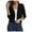 Black Cardigan for Women_u, variant on Women's Solid Color Crop Cardigan Soft Business Office Open Front Sweater Fashion Clothings for Lady 3/4 Sleeve Kimono Comfy Bolero Shrugs Casual Loose Cover Up Knit Jackt Green XXL