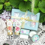 Lotion Gift Sets for Women, Rose Water Body Care Gift Ideas for Her Moisturizing Beauty Birthday, Skin Care Set