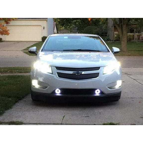 Blue Halo Angel Eye LED Fog Lights for 2011-2019 Chevrolet Volt