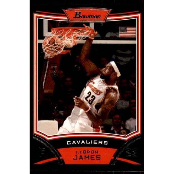 LeBron James Card 2008-09 Bowman #3