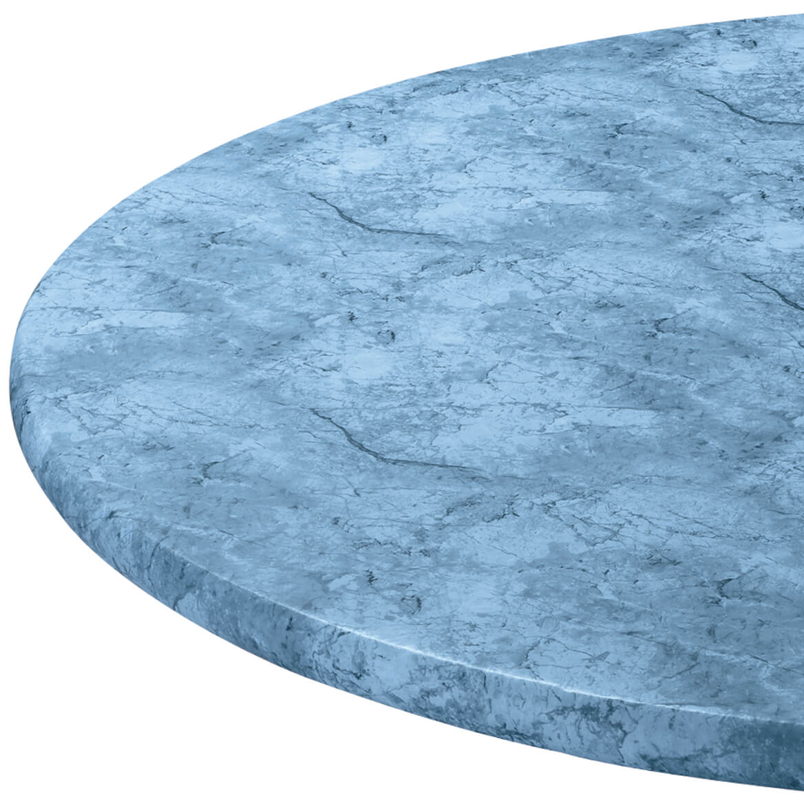 Marbled Elasticized Table Cover-45" - 56" dia. Round-grey - image 2 of 2