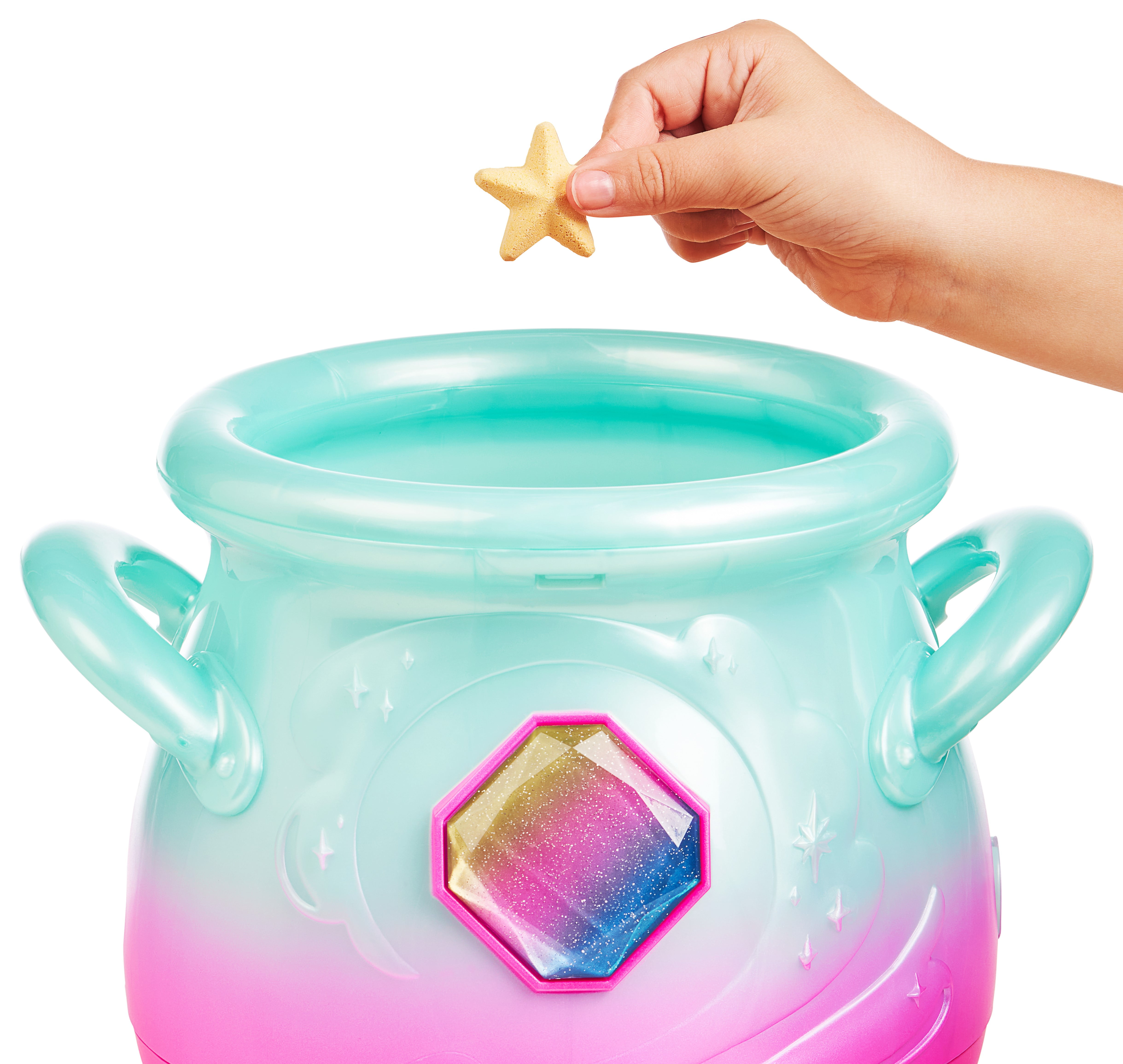 Magic Mixies Magical Misting Cauldron with Exclusive Interactive 8 inch Rainbow Plush Toy