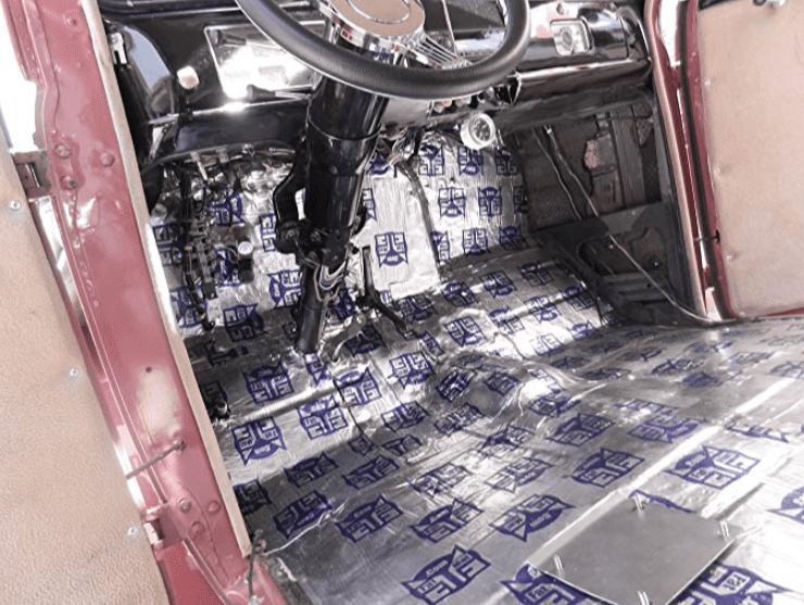 No Logo Fatmat 50 Mil Self Adhesive Sound Deadener 150 Sq Ft With