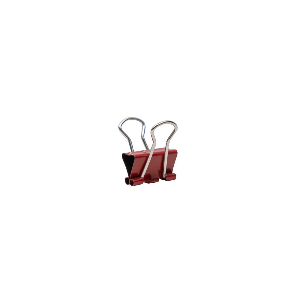 JAM Paper Colorful Binder Clips, Small, 3/5in, Assorted, 6 Packs of 30