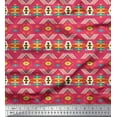 thumbnail image 1 of Soimoi Rayon Fabric Geometric Southwestern Print Fabric by the Yard 56 Inch Wide, 1 of 3