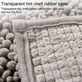 thumbnail image 3 of Alfombra de baño impermeable y duradera turquesa Yuarrent 50*80, 3 of 6