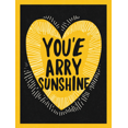 thumbnail image 1 of Sunshine Heart Decor Canvas Wall Art 15.75x11.81 Inches, 1 of 8