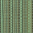 thumbnail image 1 of Ahgly Company Indoor Square Abstract Turquoise Blue Modern Area Rugs, 7' Square, 1 of 4