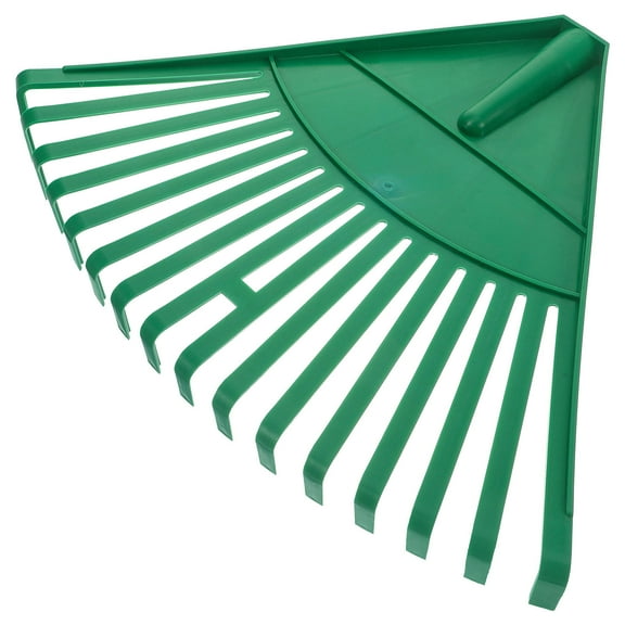 WHAMVOX  Artificial Grass Rake Rakes for Leaves Garden Bush Small Green