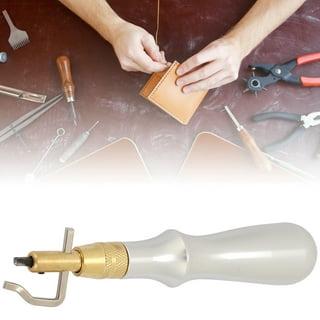 Leathercraft Stitching Groover Skiving Edger Beveler Leather Working Tools Kit