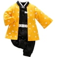 thumbnail image 2 of Lindo bebé niño niña mameluco recién nacido Anime Onesie niño Halloween Cosplay mono traje ropa, 2 of 4