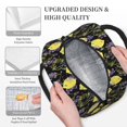 thumbnail image 5 of Vsdgher Insulated Lunch Bag Simple Bento Cooler Bag Lunch Tote Bag , Suitable for picnics, school, work (Lavender Flowers Print ), 5 of 5