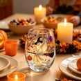 thumbnail image 6 of Halloween Style Drinking Glass Tumbler with 2D Printed Exterior Stemless Cup for Home Bar Kitchen Party Decor, 6 of 8