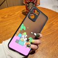 thumbnail image 3 of Funda mate de teléfono para OPPO RENO 8 8T 7Z 7 6Z 6 5 4 PRO PLUS 4G 5G Edge Funda Coque Capa Funda carcasa cerdo blanco dibujos animados de conejo, 3 of 5
