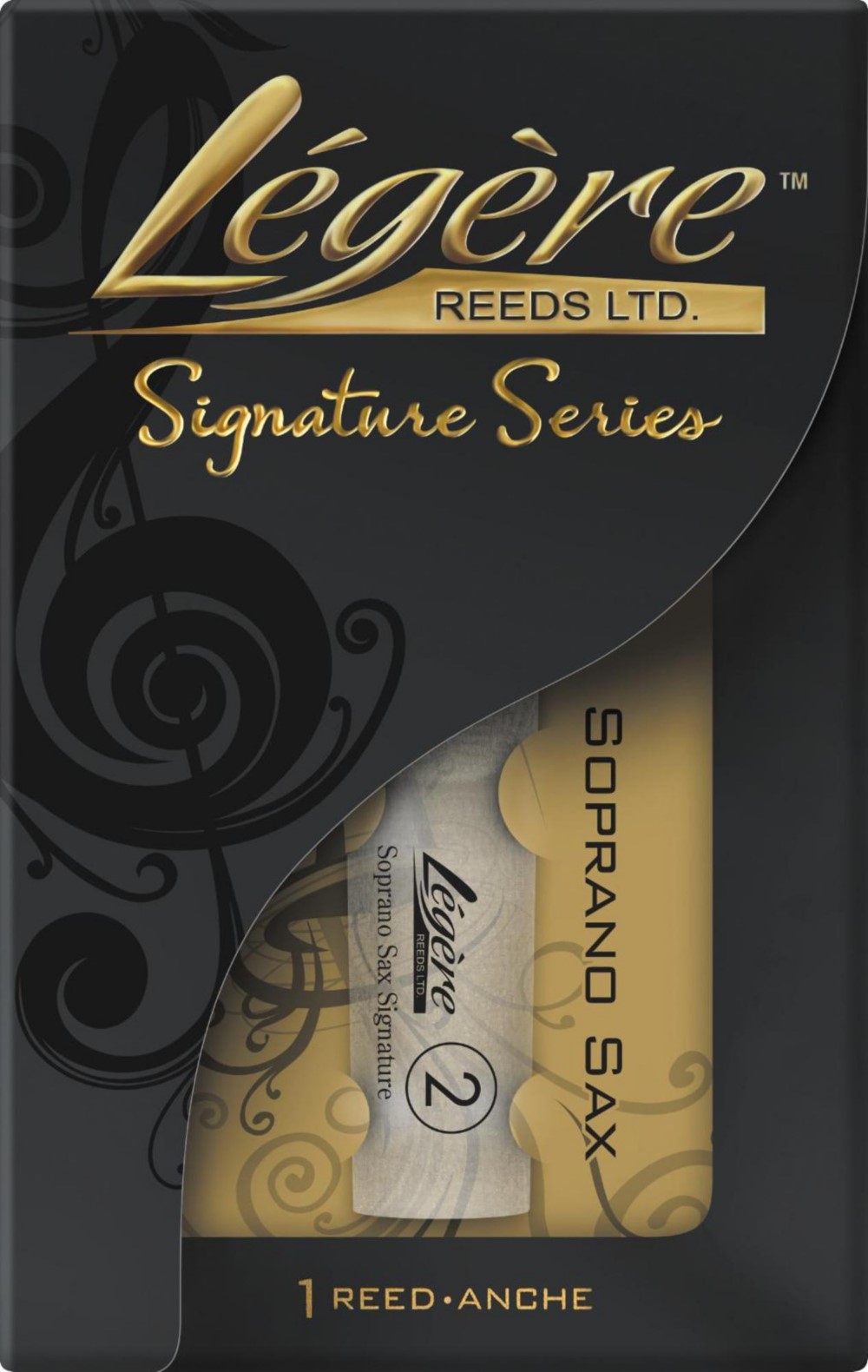 Legere Signature Series Bb Soprano Saxophone Reed (3.25) - image 2 of 2