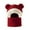 Brick Red, variant on MAOQHI Kids Winter Hats Children's Balaclava Ski Mask Windproof Warm Adjustable with Lining Hat for Boys Girls 3-7 Years