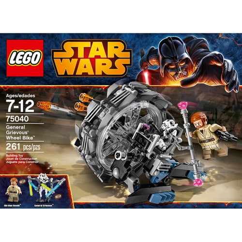 gateway Observere kultur LEGO Star Wars General Grievous' Wheel Bike Play Set - Walmart.com