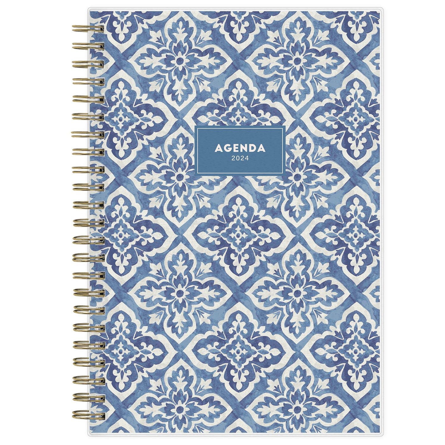 Agenda hebdomadaire/mensuel 2024, 5 po x 8 po, Blue Sky, Tana