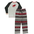 thumbnail image 4 of LazyOne Cabin Moose Family Matching Christmas Pajamas Set, Pajamas for Baby & Kids, Teens, Adult and Dog!, 4 of 7