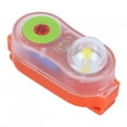 thumbnail image 3 of Life Jacket Light, LED Life Jacket Light Lamp Self Lighting Long Service Life Orange Cyan Flashlight Conspicuous Attract Light Lamp, 3 of 7