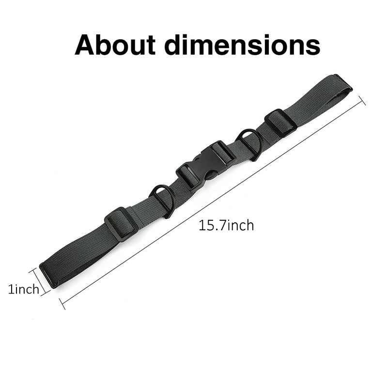 Ikerall Sternum Straps For Backpacks 1-pack,Adjustable Chest Strap with  Emergency Whistle Buckle Suitable for Universal Outdoor Fabric Backpack