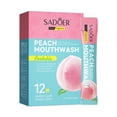 thumbnail image 1 of Lemon Mint Peach Mouthwash Box Fresh Mouth Guard Cleaning200ml, 1 of 2