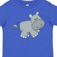 thumbnail image 4 of Inktastic Cute Smiling Baby Hippo Boys or Girls Toddler T-Shirt, 4 of 5