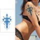 thumbnail image 3 of Etiqueta Engomada Del Tatuaje Cgtredaw Arte Temporal 8 Piezas Rosa Brazo para Niñas, 3 of 9